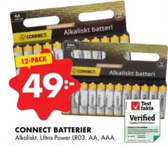 ÖoB CONNECT BATTERIER erbjuda