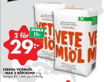 ÖoB CERENA VETEMJÖL - MAX 3 KÖP/KUND erbjuda