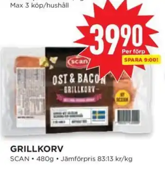 Willys GRILLKORV erbjuda