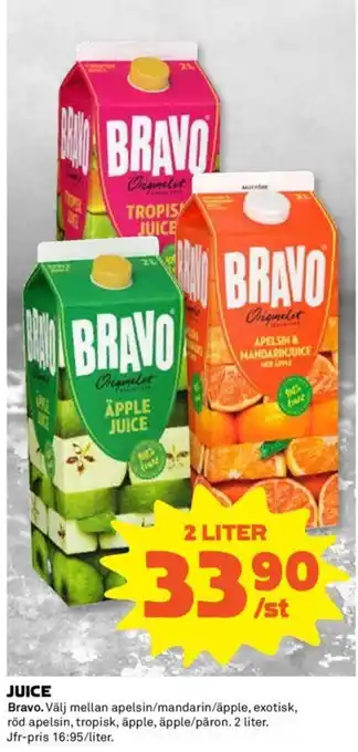Coop JUICE erbjuda