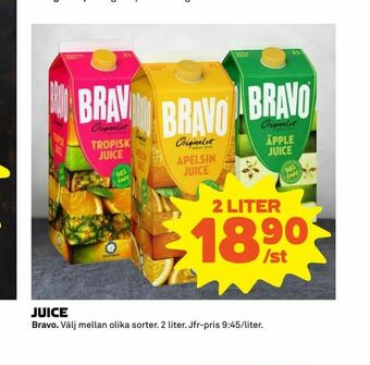 Coop Extra Juice erbjuda