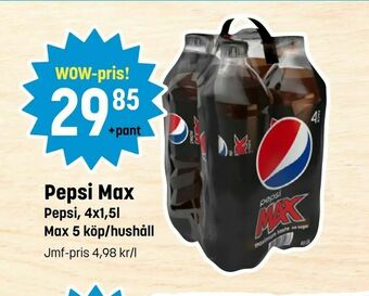 Eurocash Pepsi Max erbjuda