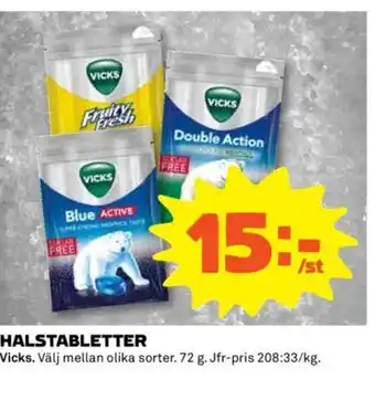 Coop HALSTABLETTER erbjuda