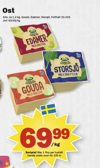 Pekås Ost erbjuda