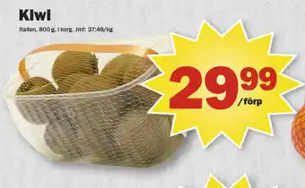 Pekås Kiwi erbjuda