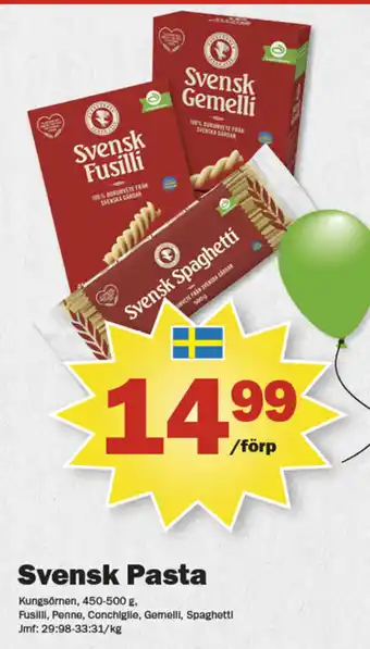 Pekås Svensk Pasta erbjuda