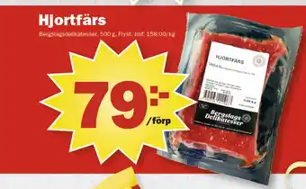 Pekås Hjortfärs erbjuda