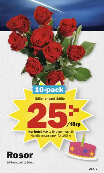 Pekås Rosor erbjuda