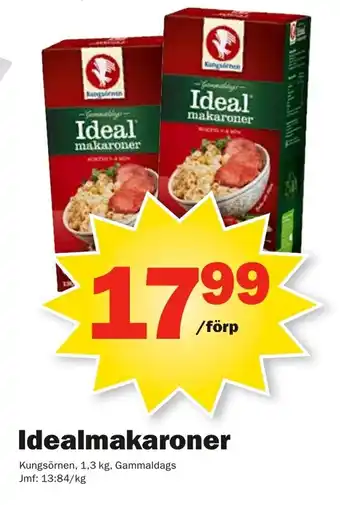 Kungsörnen Idealmakaroner 1,3kg