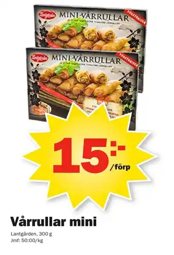 Lantgården Vårrullar mini 300g