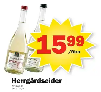 Kiviks Herrgårdscider 75cl