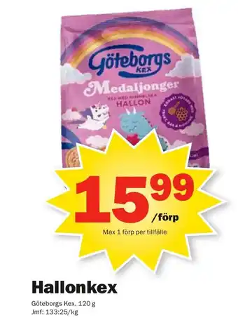 Göteborgs Kex Hallonkex 120g