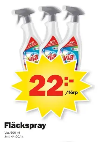 Pekås Via Fläckspray 500ml erbjuda
