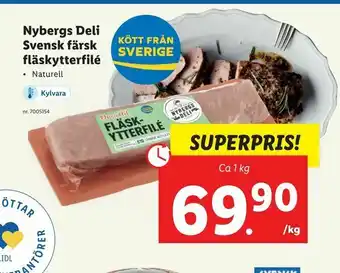 Lidl Nybergs Deli Svensk färsk erbjuda