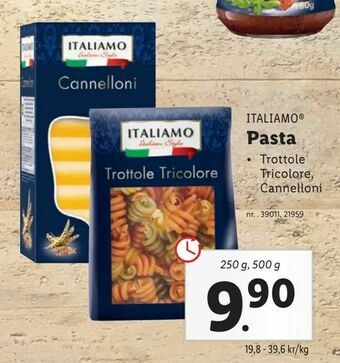 Lidl Pasta erbjuda