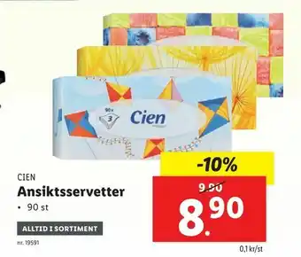 Ansiktsservetter