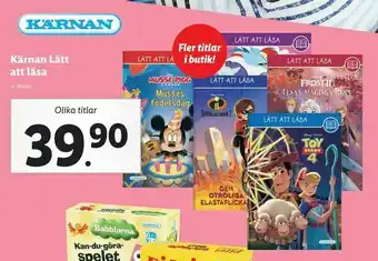 Lidl Kärnan Lätt att läsa erbjuda