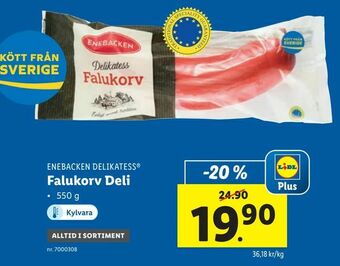 Lidl Falukorv Deli erbjuda