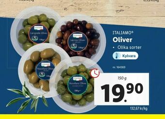 Lidl Oliver erbjuda