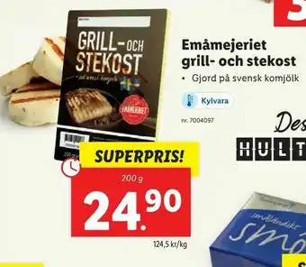 Lidl Emåmejeriet grill- och stekost erbjuda