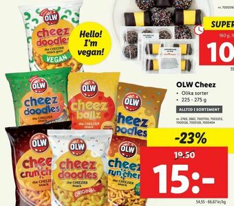 Lidl OLW Cheez erbjuda