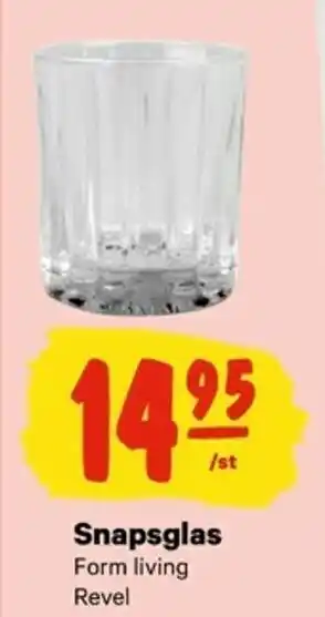City Gross Form Living Revel Snapsglas erbjuda