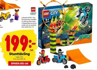 City Gross Lego City Stunttävling erbjuda