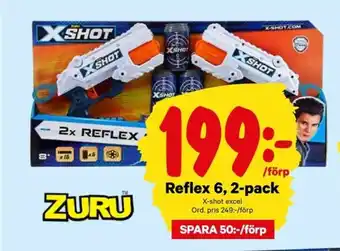 X-shot Reflex 6, 2-pack