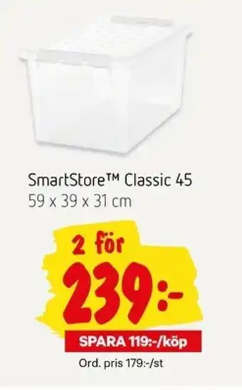 City Gross SmartStore Classic 45 59x39x31cm erbjuda