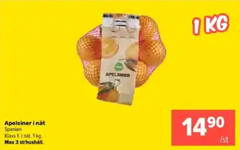 Coop Extra Apelsiner i nät erbjuda