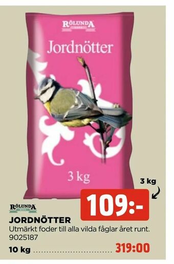 Jem&Fix Jordnötter erbjuda
