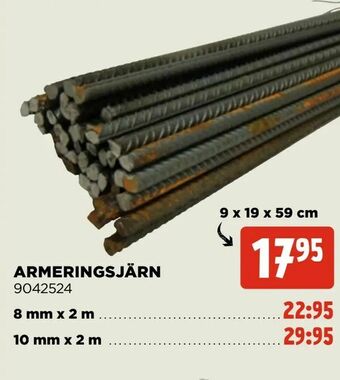 Jem&Fix Armeringsjärn erbjuda