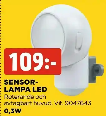 Jem&Fix Sensorlampa led erbjuda