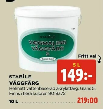 Jem&Fix Väggfärg erbjuda