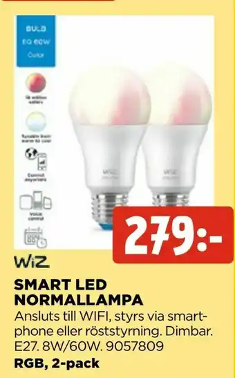 Jem&Fix Smart led normallampa erbjuda