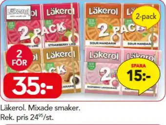 Bo Ohlsson Läkerol. Mixade smaker erbjuda