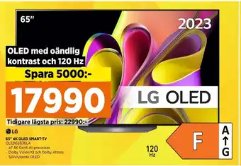 Power 65" 4K OLED SMART-TV OLED65B36LA erbjuda