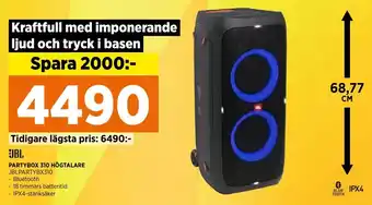 Power PARTYBOX 310 HÖGTALARE erbjuda