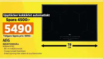 Power INDUKTIONSHÄLL IKB84431FB2 erbjuda