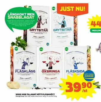 Stora Coop Coop Fläsksida erbjuda