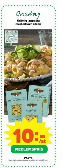 Stora Coop Casa Di Luca Pasta sorterad erbjuda