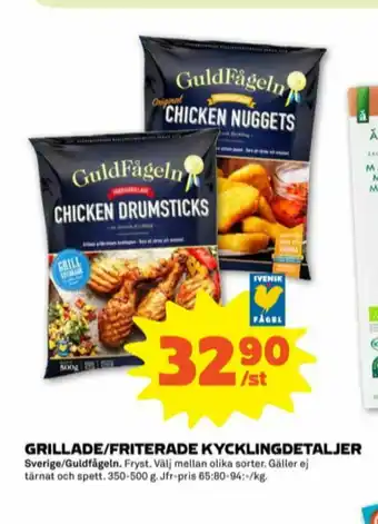 Stora Coop Guldfågeln Kycklingdelar erbjuda