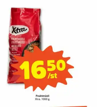 Stora Coop X-tra Müsli erbjuda