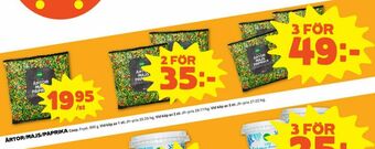 Stora Coop Coop Grönsaker erbjuda