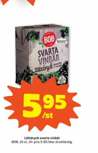 Stora Coop BOB Lättdryck erbjuda
