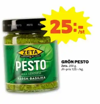 Stora Coop Zeta Pesto erbjuda