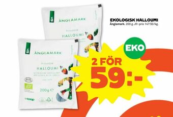 Stora Coop Änglamark Halloumi erbjuda