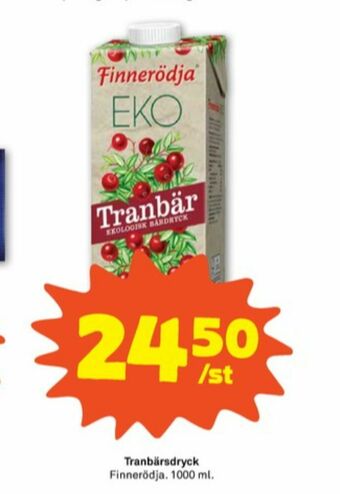 Stora Coop Finnerödja Fruktdryck erbjuda