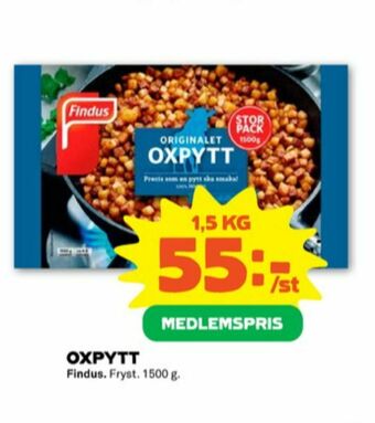 Stora Coop Findus Färdigrätter erbjuda