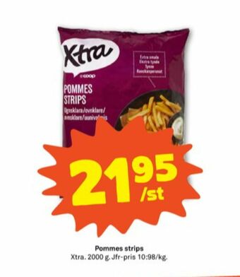 Stora Coop X-tra Pommes frites erbjuda